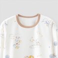thumbnail image 6 of masbird Toddler Pajamas Cotton Kids Pajamas for Boys Girls Long Sleeve Pajama Set 2 Piece Snug Fit Pjs Set 6-12 Months 12-24 Months 2t 3t 4t 5t 6t 7t 8t 9t Children(Khaki,7-8 Y), 6 of 7