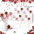 thumbnail image 5 of 12pcs Valentines Decorations,Valentine's Day Glitter Foam Heart Picks Decoration for Wedding Flower Arrangements Home Holiday Party Crafts Supplies, 5 of 7
