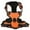 Orange, variant on Dog No Pull Harness With Handle Pet Reflective, Adjustable Easy Control Outdoor Padded Front Range Clip Chest Vest No Choke