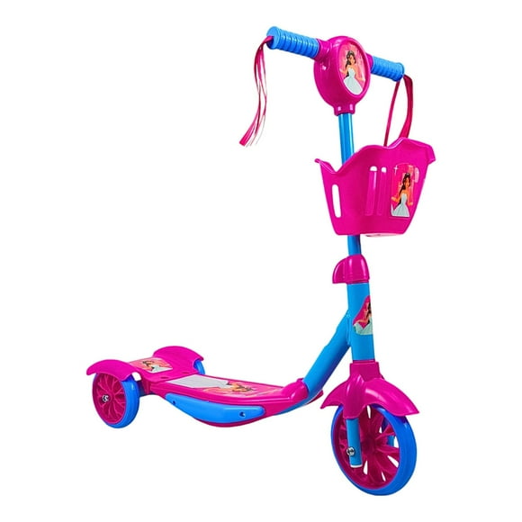 Patin del Diablo Scooter The Baby Shop de 3 llantas, luz y sonido Rosa -