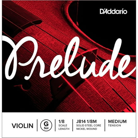 D'Addario Prelude Violin G String 1/8