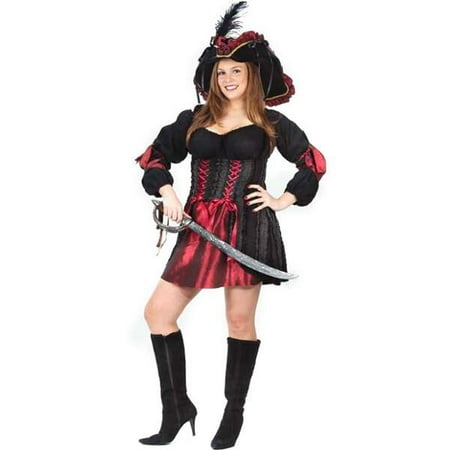 Adult Plus Size Stitch Pirate Costume