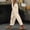 Beige, variant on Stephy Women's New Thin Elastic Loose Large Size Korean Version of Everything Long Trousers Casual Trousers Haren, Black, L