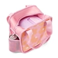 thumbnail image 3 of Ello Floral Insulated Neoprene Lunch Tote with Zipper, Orange/Pink, 3 of 6