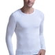 thumbnail image 1 of Sonducket Ropa interior térmica para hombre, cálida, , agradable a la piel, gruesa, capa base básica, vestido cálido, ropa de invierno Camisetas Blanco SG, 1 of 6