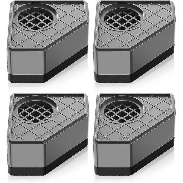 4 pieces of damping pads for washing machines, damping rubber pads for washing machines and dryers