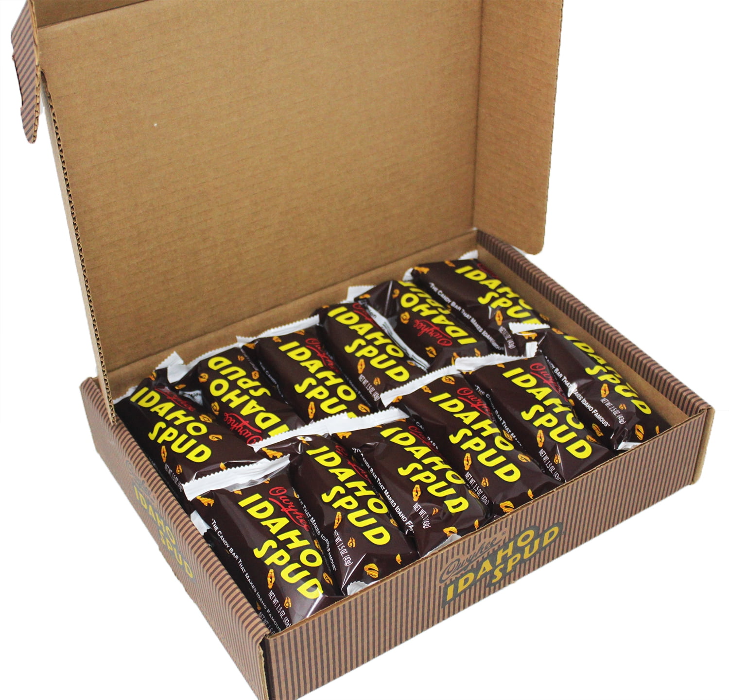 Famous Idaho Spud Chocolate Candy Bars, 24 Count