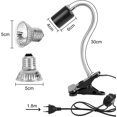 thumbnail image 2 of Kit de Lámpara calefactora Apalfuy para tortugas con 2 bombillas UVA UVB 25W 50W, 2 of 5