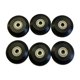 thumbnail image 5 of Ruedas para Pilates Reformer resistentes al desgaste con rodamiento de 58 mm. Fácil instalación. 6 piezas, 5 of 9