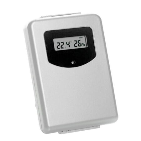 

Digital Wireless Thermometer Sensor ecast Temperature Humidity Remote Indoor
