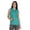 Turquoise Blue, variant on Inkmeso Womens Sleeveless Drawstring Hoodie Tank Top Plain Jersey Tshirt Top