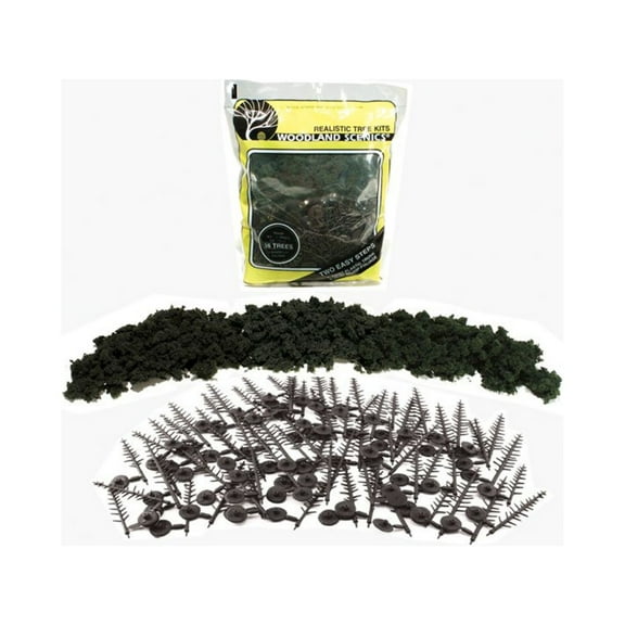 Woodland Scenics 6" - 8" Realistic Pine Tree Kit New