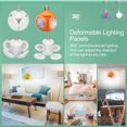 thumbnail image 5 of Dontodent Football Lamp Ufo Deformable Rgb con altavoz inteligente Bt E27 Led Lámpara plegable Bombilla 220 V Bubble Ball Super Bright Light para el hogar, multicolor Kuyhfg Sin marca, 5 of 5
