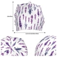 thumbnail image 3 of KLL Lavender Flowers Winter Fall Beanie Knit Hats for Men & Women - Warm & Soft Stylish Toboggan Caps for Cold Weather, 3 of 6