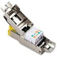 thumbnail image 3 of 6-Pack Tool Free Shielded RJ45 Cat 8, Cat8 Field Termination Plug, Cat8 Connector, Cat8 Plug, 3 of 7