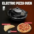 thumbnail image 6 of PIEZANO XL Crispy Crust Pizza Oven by Granitestone 14 Inch Electric Pizza Oven Indoor Countertop Maker w/ Ceramic Stone Heats up to 800˚F for Stone Baked Pizzeria Style at Home As Seen on TV Products, 6 of 9
