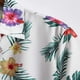 thumbnail image 4 of Camisas Hombre Manga Larga Camisa de verano hawaiana de playa de con botón de puño corto de color con estampado de solapa suelta para hombre informal (White, S), 4 of 7