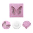 thumbnail image 3 of Miangastore Boîte d'Emballage pour Cils Rose Lot de 30 2.8X2.8in, 3 of 9