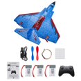 thumbnail image 1 of Mini Avión RC LED RC Avión Avión Fan Blade Channel Mini Para Principiantes Niños Niños Azul 3 Batterys Azul 3 baterías Magideal Mini Avión RC, 1 of 6