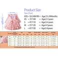 thumbnail image 2 of Hello Kitty Robes Bébé Fille Printemps Automne Enfant Manches Longues Robe Princesse Douce Robe Décontractée Nouveau-Né Fête d'Anniversaire 2-6 Ans, 2 of 7