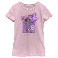 thumbnail image 1 of Marvel Ms Fist Panel Girls Short Sleeve Tee Shirt, Light Pink, Medium, 1 of 4