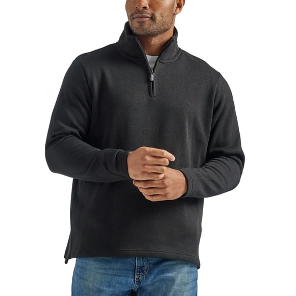 Jersey de manga larga de forro polar con cierre de un cuarto Wrangler Authentics