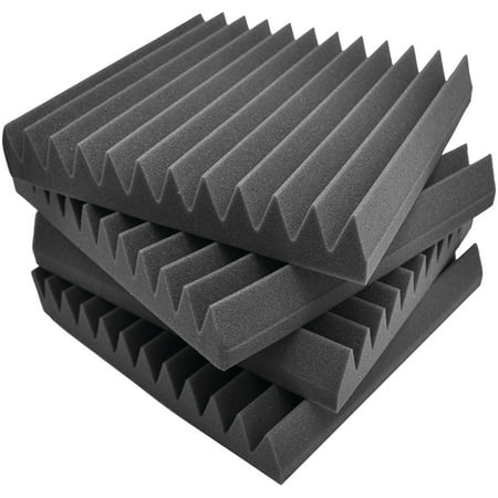 Pyle Pro Psi1612 12 X 12 Studio Soundproofing Panels 12 Pk