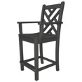 thumbnail image 4 of POLYWOOD&reg; Chippendale Counter Height Arm Chair, 4 of 7