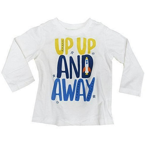 First Impressions Baby Boys Graphic-Print T-Shirt Angel White 24 Months