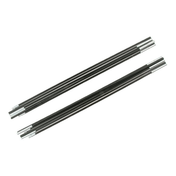 7.0/8.0mm Fiberglass Canopy Tent Pole Replacement Kit for Outdoor Camping Hiking 2 Poles 6 Section Each B