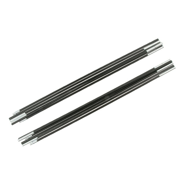 Mât de Tente Extérieur Mât de Bâche de Tente en Fibre de Verre pour Randonnée Camping 2 Mât 6 2 Mât 6 Sections Chacun B