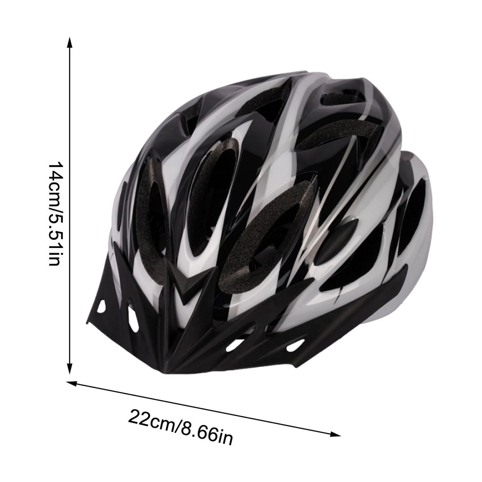 XiYing Men'S Women'S Road Cycling Helmet, Integrated Molded Pc Shell, 18 Vents, Adjustable Head Circumference 58-61Cm, Lightweight 210G for Biking