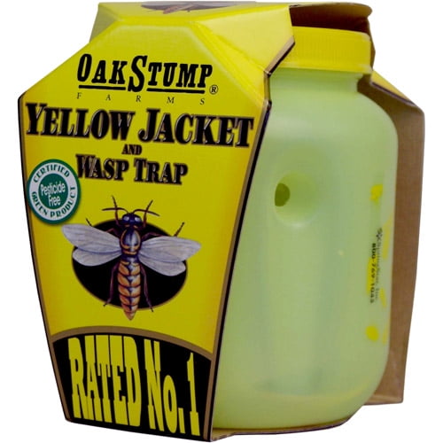 Springstar YJT12 Oak Stump Farm Yellow Jacket & Wasp Trap
