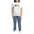 thumbnail image 4 of CafePress - County Tipperary Women's Light Pajamas - Women's Short Sleeve Print T-Shirt and Pants Light Cotton Pajama Set, 4 of 7