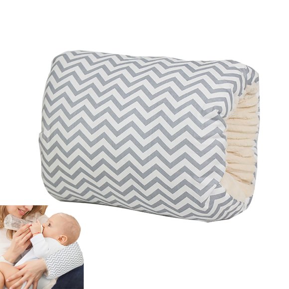 HIDETEX Oreiller pour Bras pour l'Alimentation, Coussin de Soutien Mini en Coton Doux, Oreiller Lavable et Doux pour la Peau pour Biberon Ou Soutien du Bras