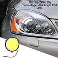 thumbnail image 4 of Coche DRL Impermeable Luz de circulación diurna Forma redonda flexible Blanco, 4 of 6