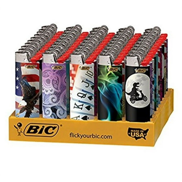 BIC Full Size Limited Special Edition Disposable Lighters Assorted