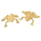 thumbnail image 4 of Emoshayoga Ranas De La Fortuna De Latón - 2 Piezas De Ranas De Dinero Feng Shui, Adorno De Cobre De Sapo Dorado De La Reunión De La Fortuna, Pulido A Mano, para La Decoración del Hogar, 4 of 5