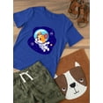 thumbnail image 3 of Cute Corgi Dog Astronaut T-Shirt Toddler -Image by Shutterstock,  3 Toddler, 3 of 4