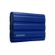 thumbnail image 1 of SAMSUNG T7 Shield SSD portátil de 2 TB, USB 3.2 Gen2, resistente, clasificación IP65, para fotógrafos, creadores de contenido y juegos, unidad de estado sólido externa (MU-PE2T0R/AM, 2022), azul, 1 of 5