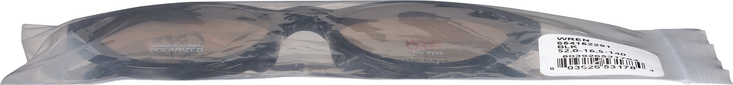 Bio Eyes Women's Rx'able Eyeglasses, Wren, Black, 52.0-16.5-140