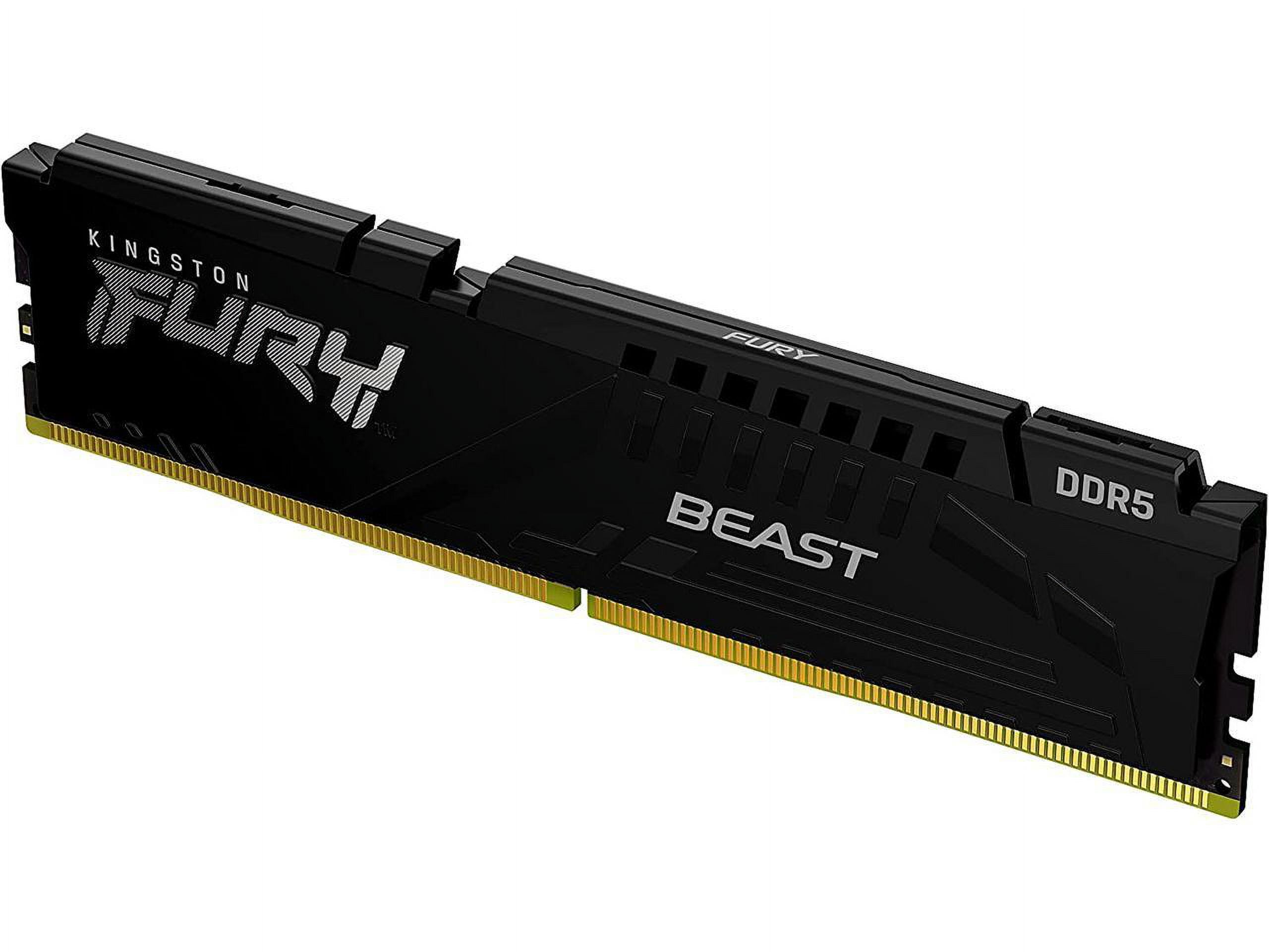 メモリー Kingston FURY Beast DDR5 8GBx4 Kingston FURY Beast 8GB DDR5 SDRAM Memory Module - Walmart.com