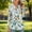 06 Green, variant on YueHuiYing Women's Black & White Striped Polka Dot Long Sleeve T-Shirt - Round Neck Loose-Fit Breathable Everyday Versatile Top