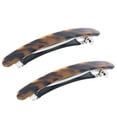 thumbnail image 4 of Broches para el cabello Sunnimix Leopardo Acrílico 2 piezas, 4 of 8