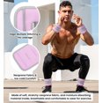 thumbnail image 3 of Par de pesas para tobillo JORICY de 6 kg para mujer y hombre, ajustables, color morado, 3 of 6
