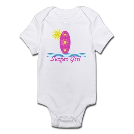 Cafepress Cafepress Surfer Girl Baby Bodysuit With Sun Baby Light Bodysuit Walmart Com Walmart Com