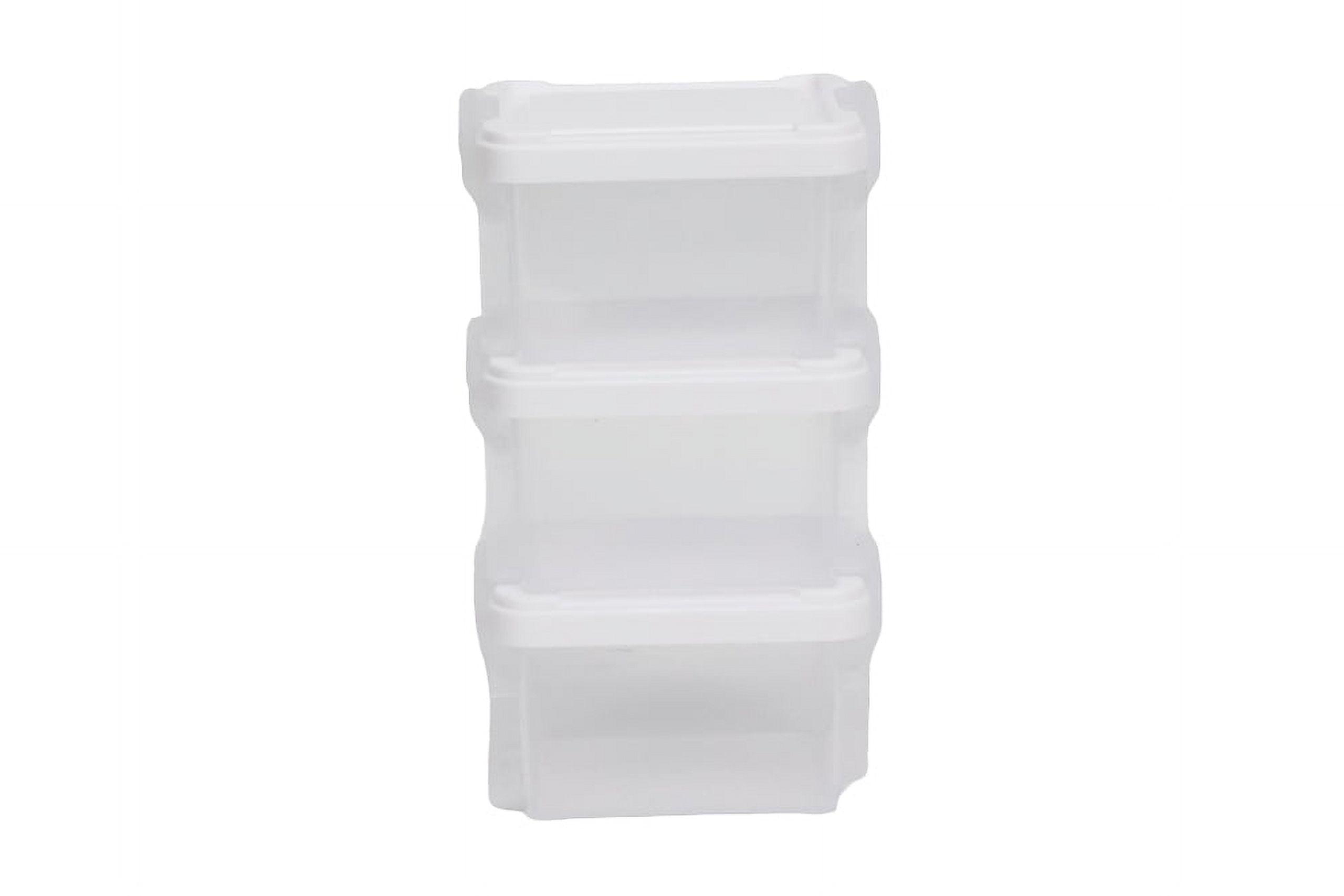 (4 pack) Everything Mary 3-Tier Stackable Craft Storage Bag - Craft and Hobby Storage Containers