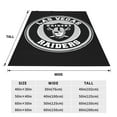 Las_Vegas_Raiders Bedsure Fleece Blankets Queen Size For Bed Thick And