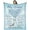 Blue-16th Birthday, variant on 21st Birthday Gifts for Her, Gifts for 21 Year Old Female, 21 Year Old Birthday Gifts Ideas, Happy 21st Birthday Gift for Women Daughter Sister, 21st Birthday Decorations Blanket 50"X60"