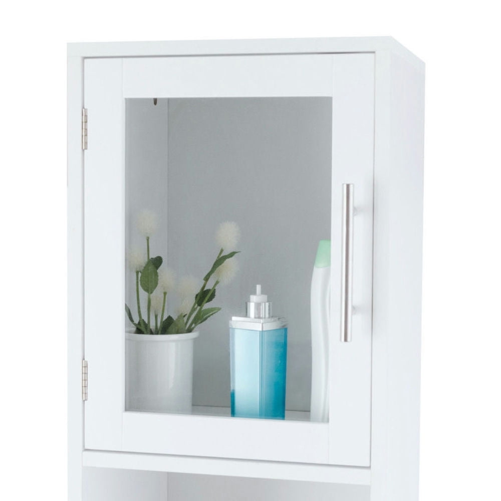 Finihen Bathroom Storage Cabinet, Bathroom Floor Cabinet, 71 Inch Height Wooden Organizer Bathroom Tall Tower Storage Cabinet Unit, for Bathroom, Living Room, Bedroom, Kitchen, White Finihen Bathroom Storage Cabinet, Bathroom Floor Cabinet, 71 Inch Height Wooden Organizer Bathroom Tall Tower Storage Cabinet Unit, for Bathroom, Living Room, Bedroom, Kitchen, White